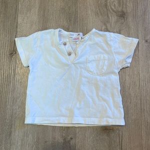 Zara baby white tshirt